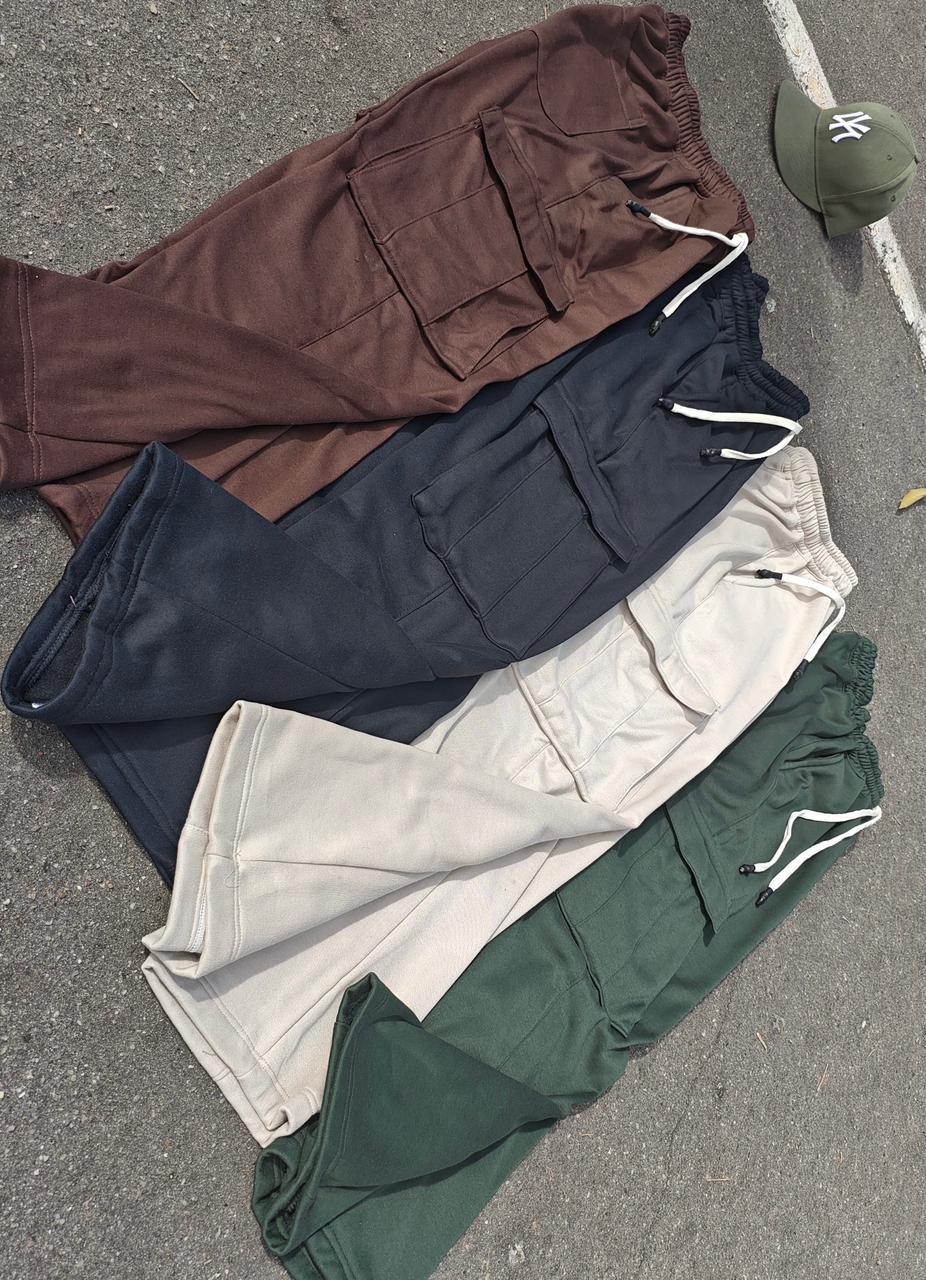 Pantalón Sudadera Cargo para Hombre