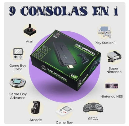 CONSOLA RETRO DE LOS 90