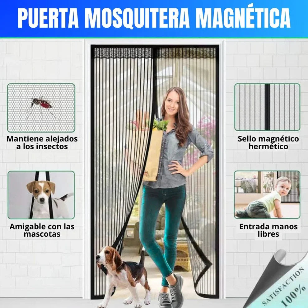 Cortina Magnética Anti Mosquitos - Magic Mesh™