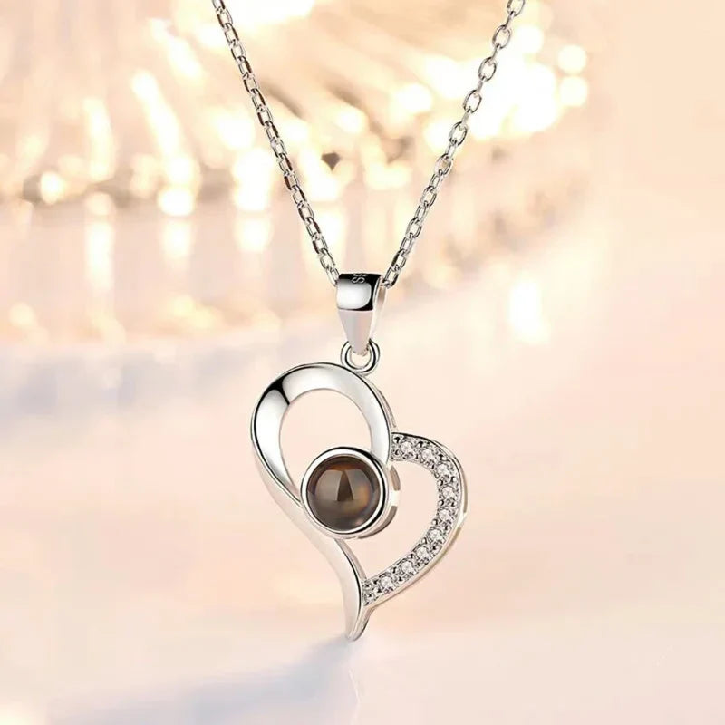 Collar Lujoso Te Amo 100 Idiomas