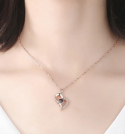 Collar Lujoso Te Amo 100 Idiomas