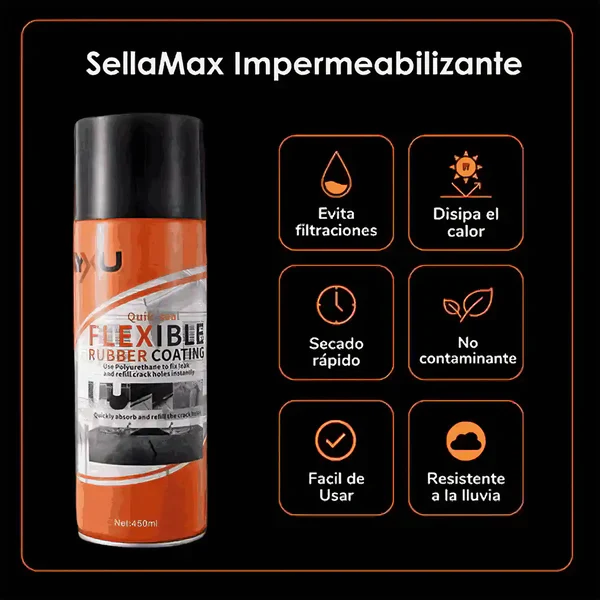 Impermax - Spray Impermeabilizante 450ml [Años de Durabilidad]